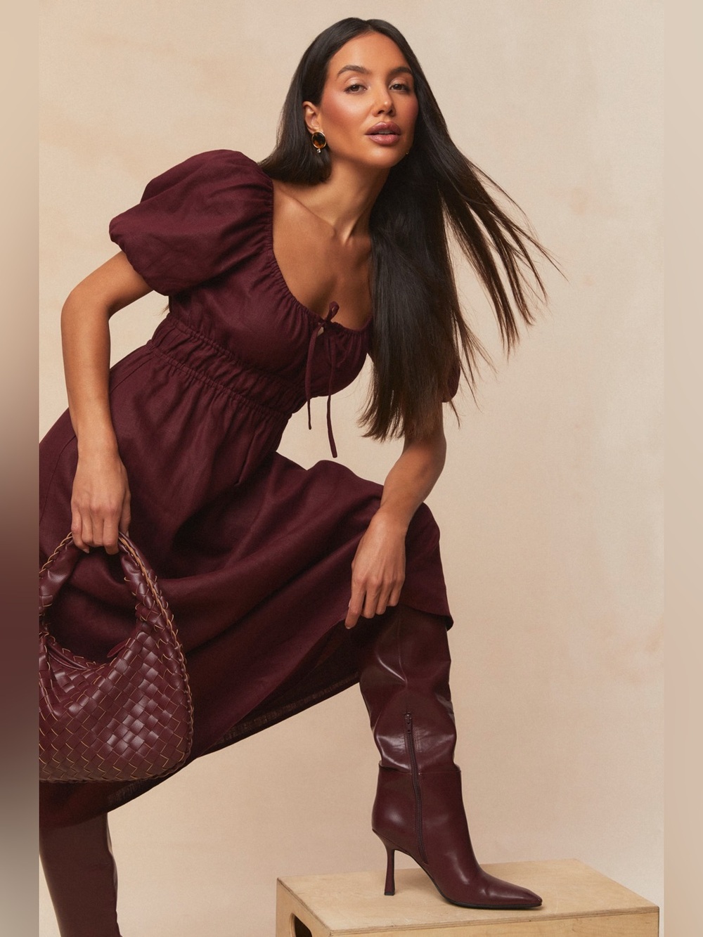 FAITHFULL
X FashionPass Brigitte Midi Dress medium